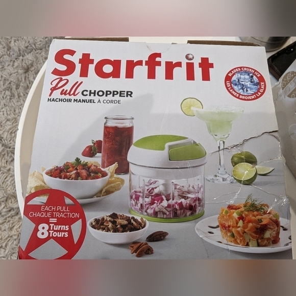 STARFRIT Pull Chopper, manual kitchen tool, new in box - Picture 6 of 6
